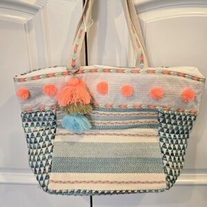 Stylish Multicolor Tote Bag